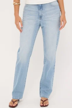 A 94 High Straight Jean Gia Blue