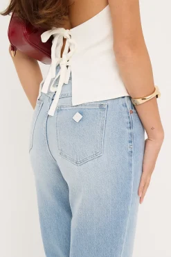 A 94 High Straight Jean Gia Blue
