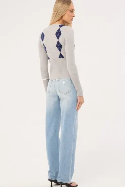 A 94 High Straight Petite Jean Gia Organic Blue