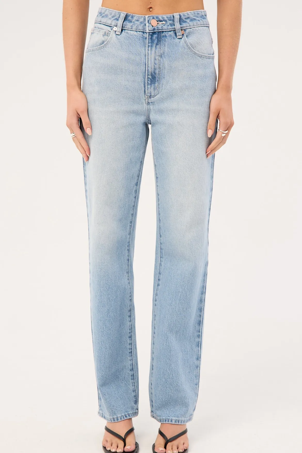 A 94 High Straight Petite Jean Gia Organic Blue