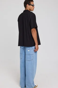 A7 Baggy Dodd Bleached Vintage Blue