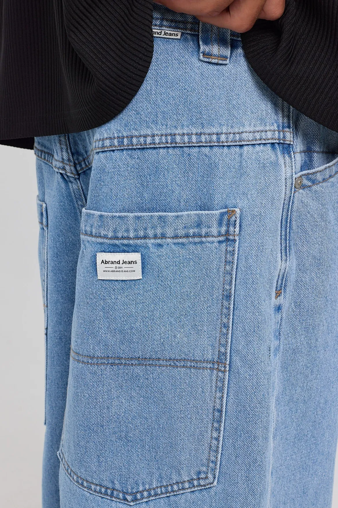 A7 Baggy Dodd Bleached Vintage Blue