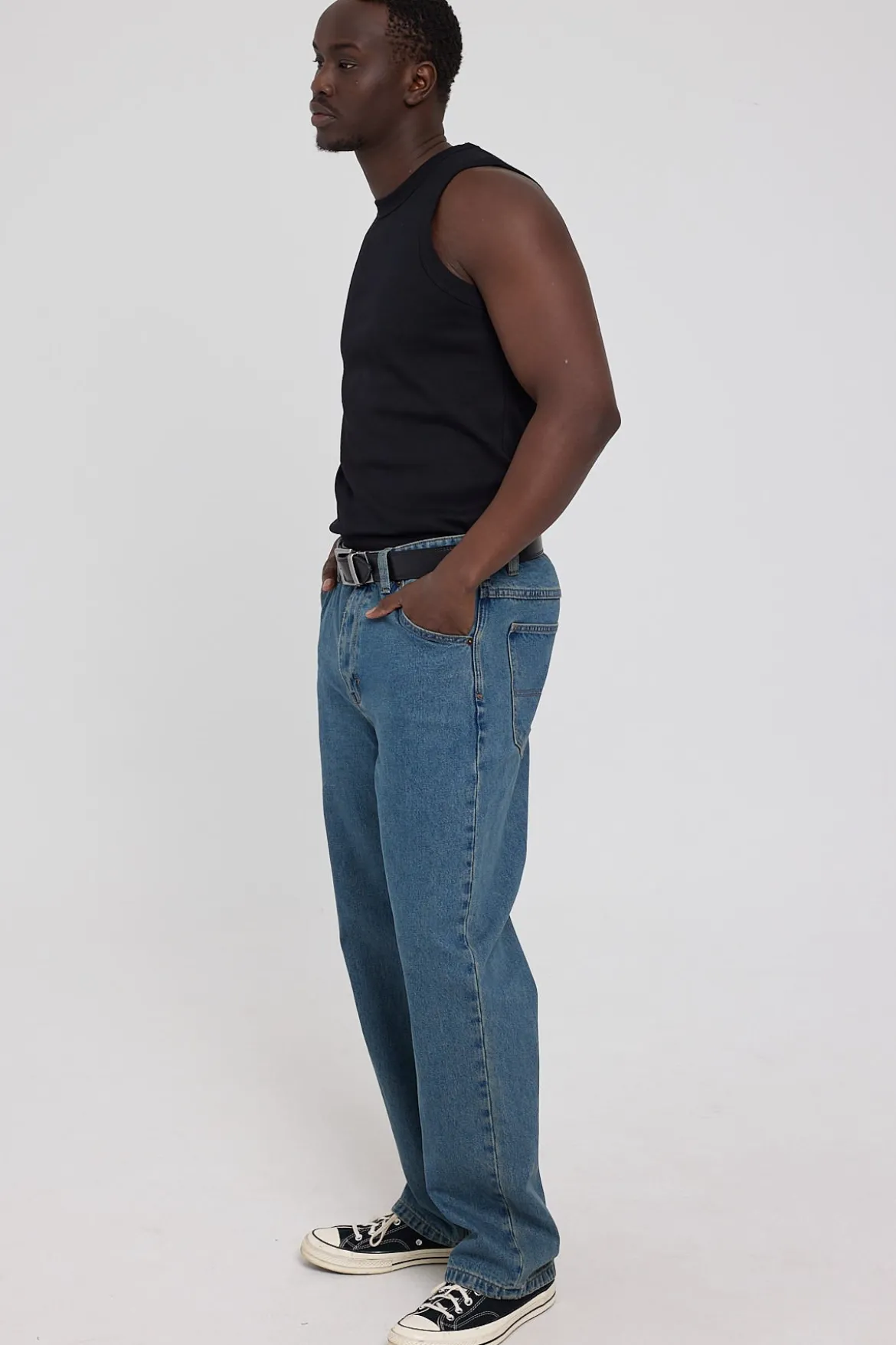 A5 Baggy Felix Jean Mid Vintage Indigo