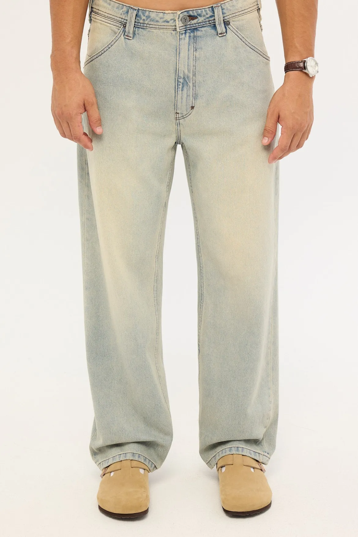 A5 Baggy Gordon Jean Faded Blue