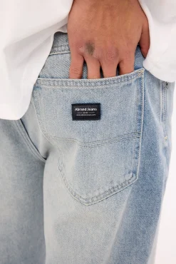 A5 Baggy Jean Harris Bleached Blue