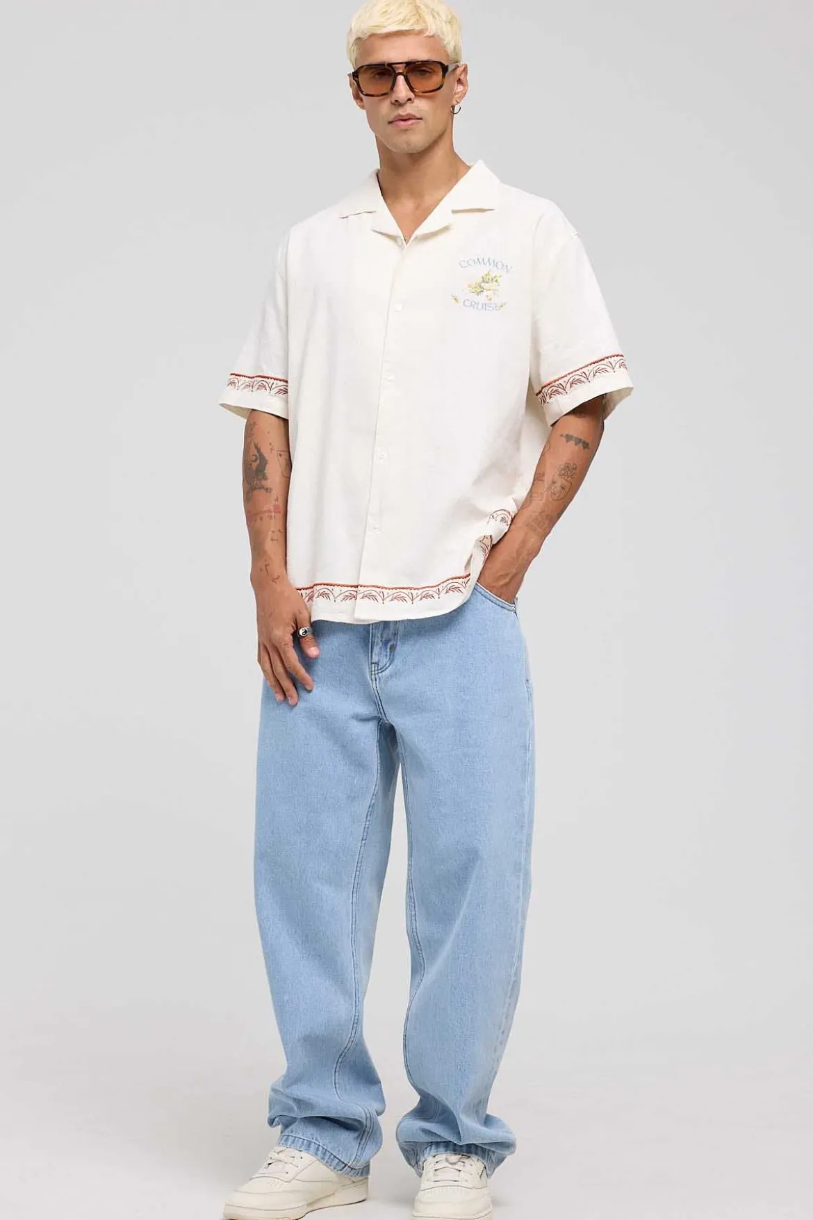 A5 Baggy John Mid Blue