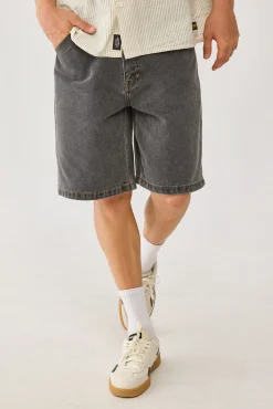 A5 Baggy Short Dustin Washed Black