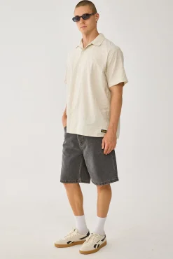 A5 Baggy Short Dustin Washed Black