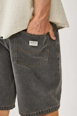 A5 Baggy Short Dustin Washed Black