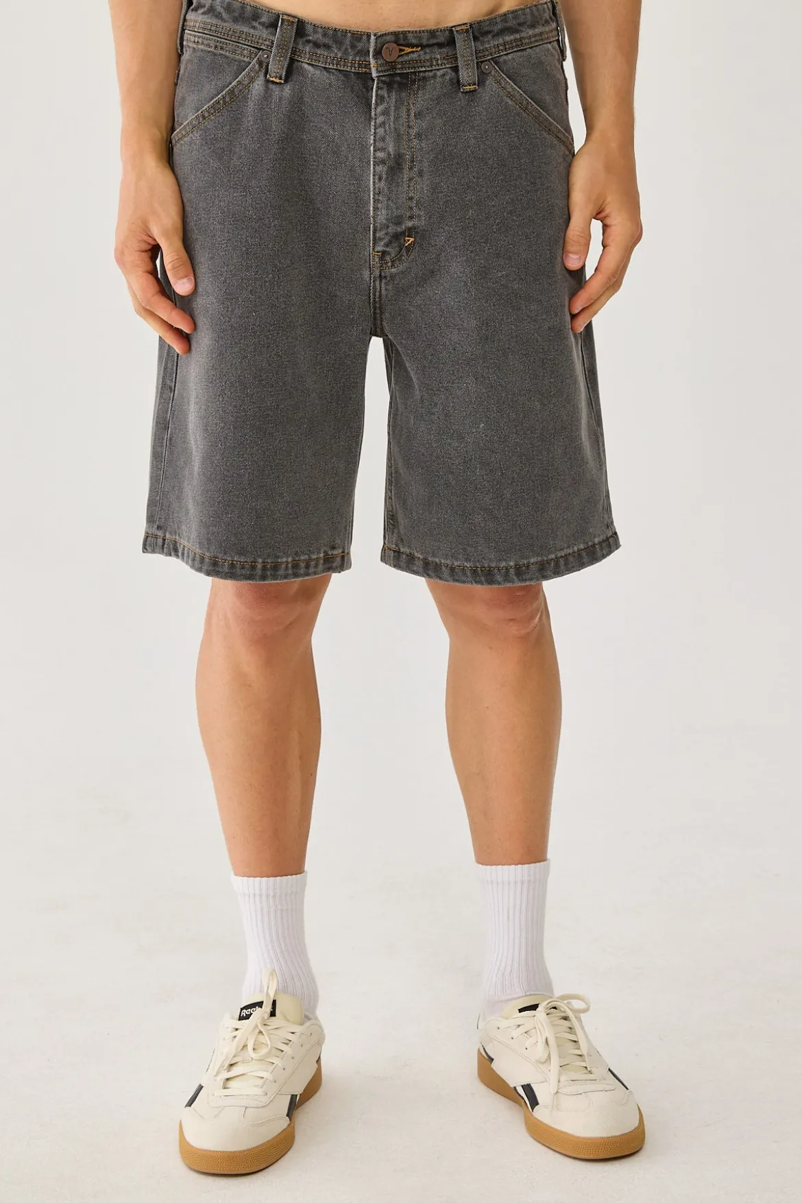 A5 Baggy Short Dustin Washed Black