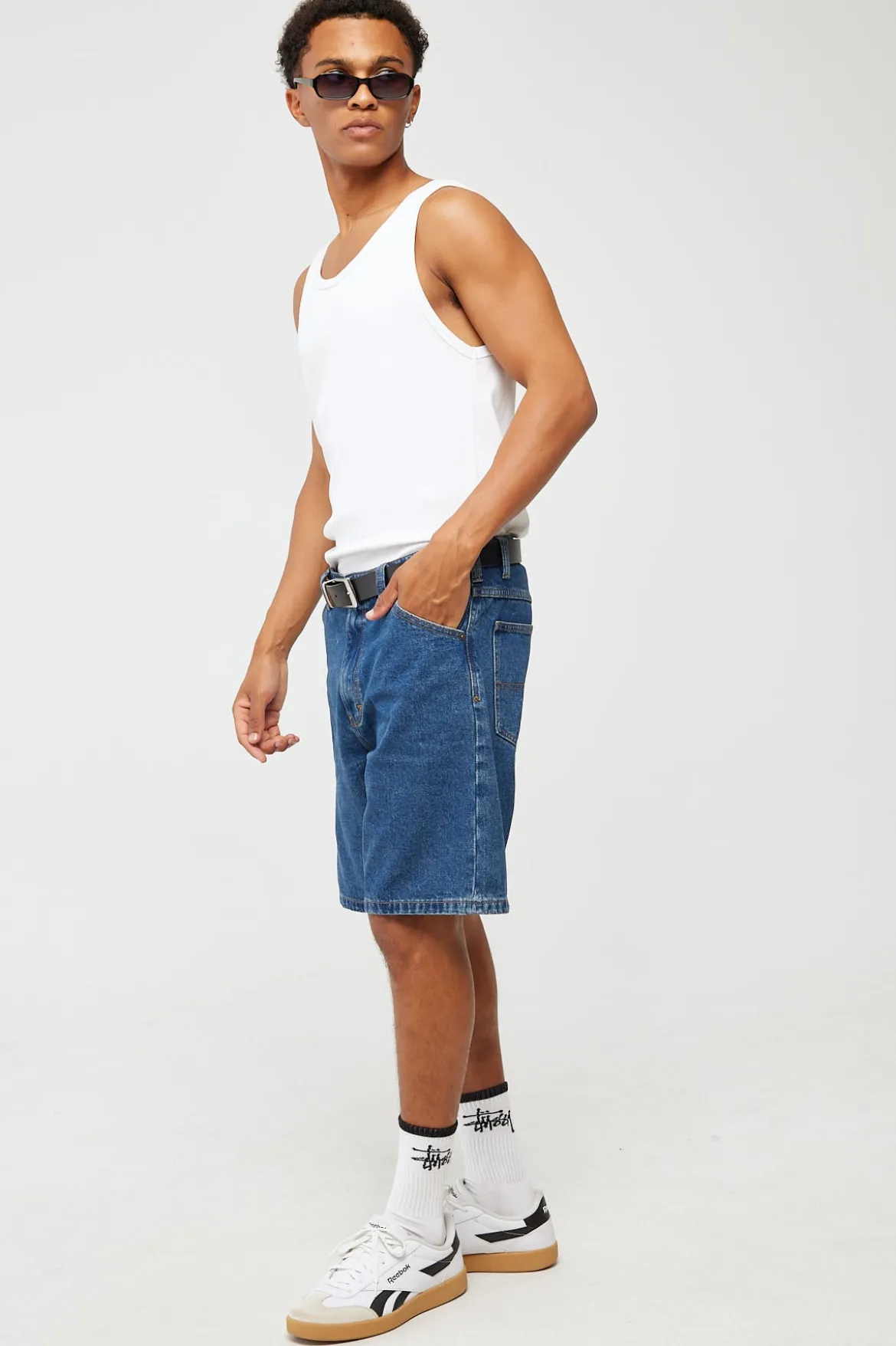 A5 Baggy Short Gavin Mid Vintage Indigo