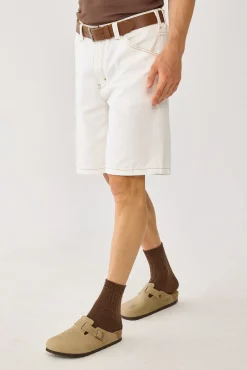 A5 Baggy Short Guy Ghost White