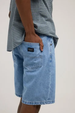 A5 Baggy Short Larry Mid Blue