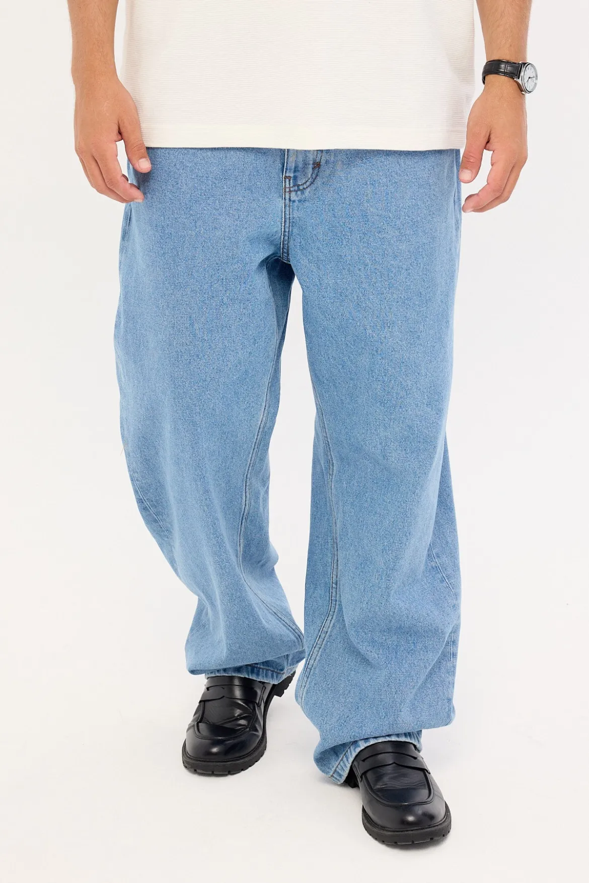 A6 Big Baggy Corey RCY Jean Mid Blue