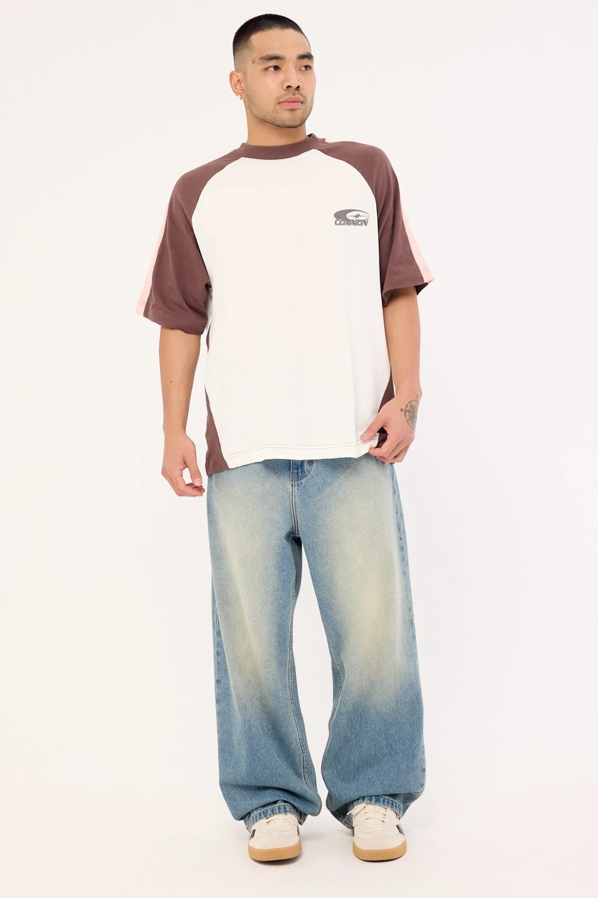 A6 Big Baggy Donny Bleach Blue