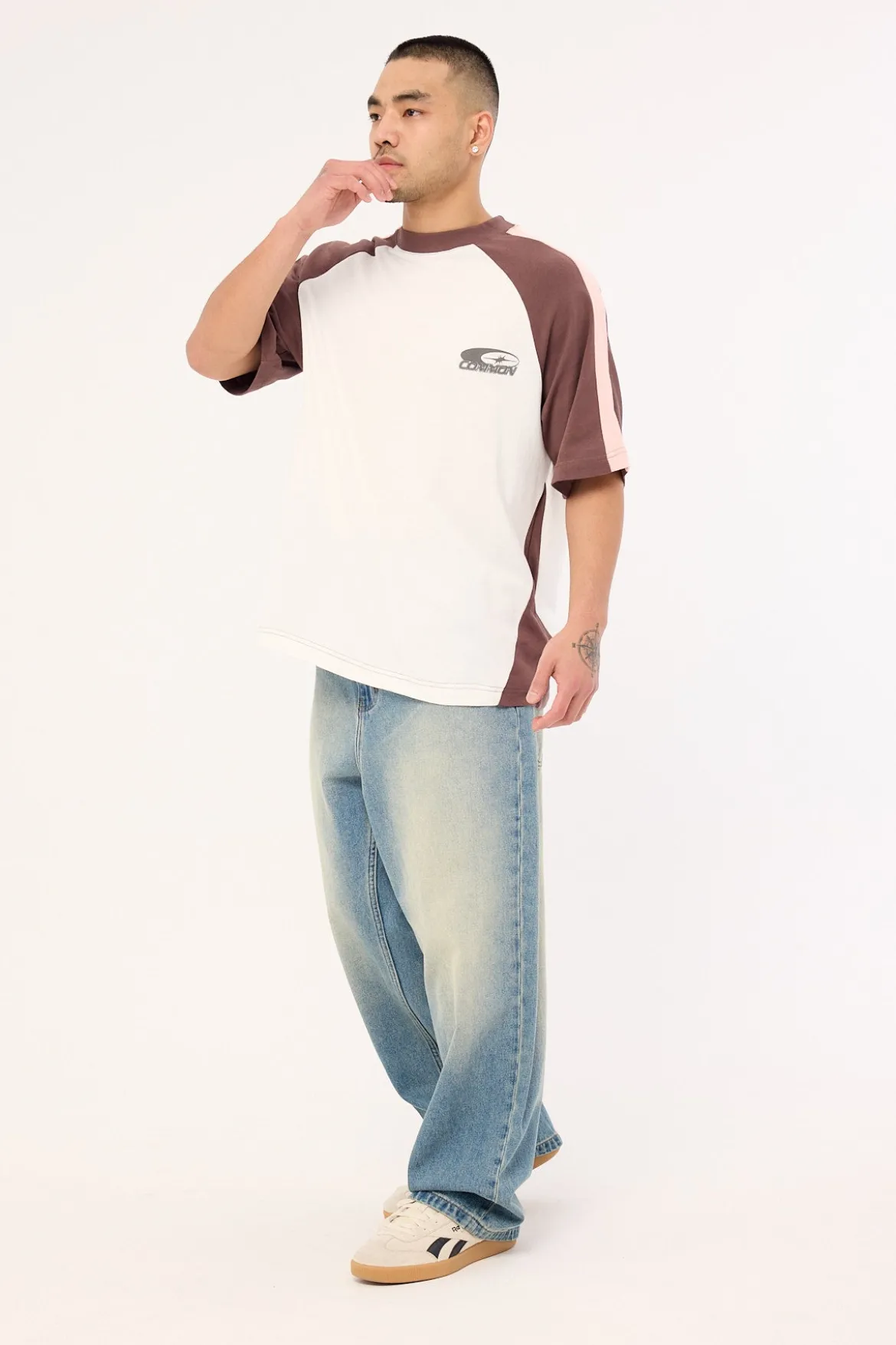 A6 Big Baggy Donny Bleach Blue