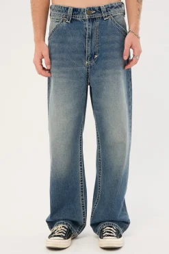 A6 Big Stitch Jean Max Mid Vintage Indigo