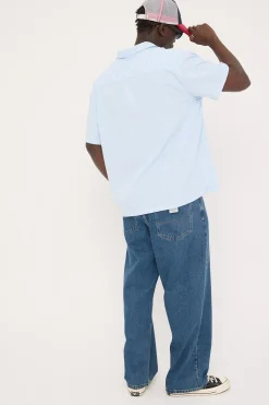 A6 Brett Big Baggy Jean Mid Vintage Indigo