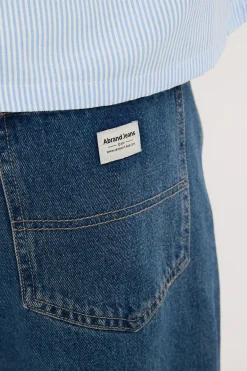 A6 Brett Big Baggy Jean Mid Vintage Indigo