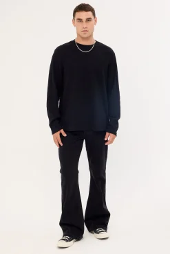 A4 Flare Skyler Washed Black
