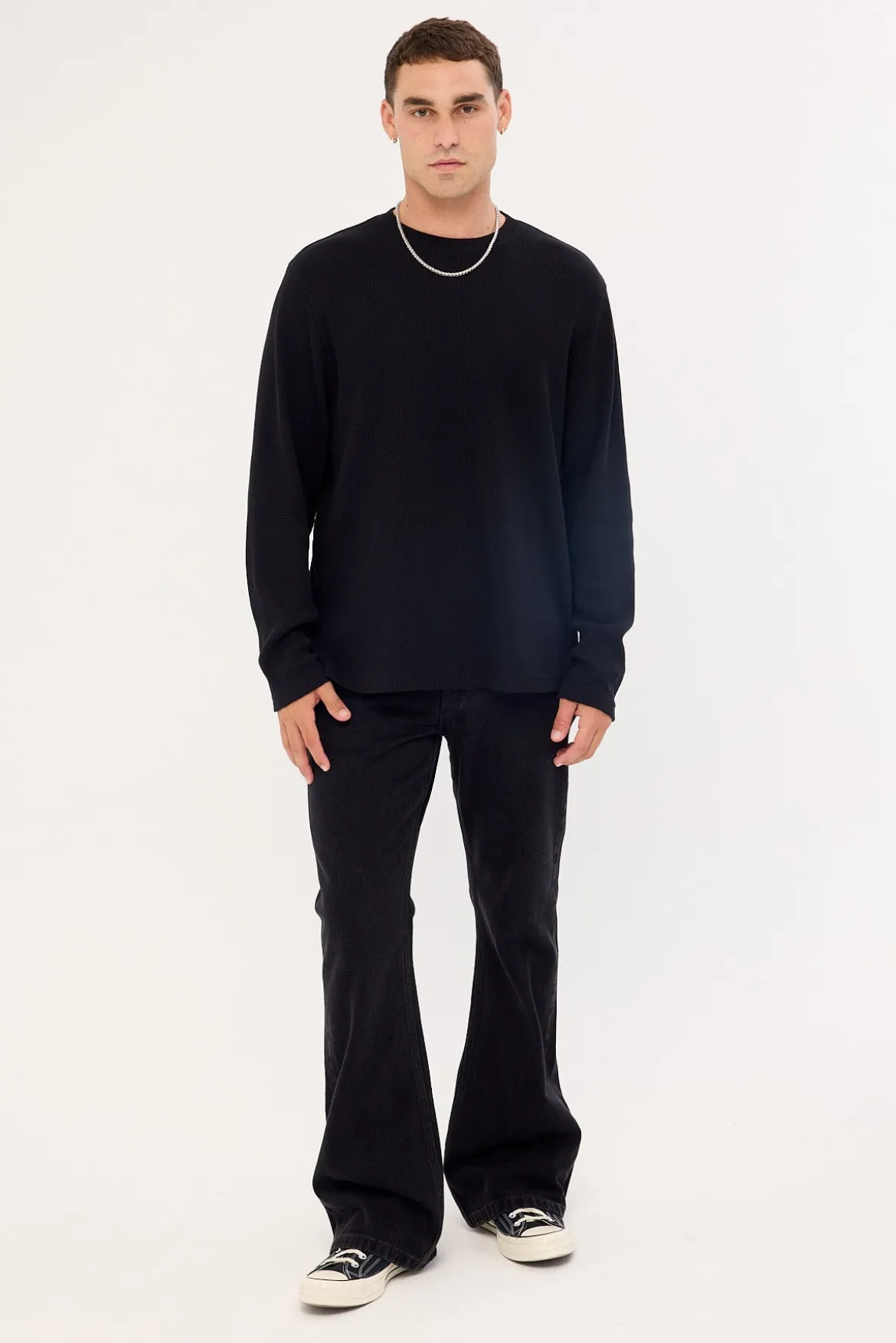 A4 Flare Skyler Washed Black