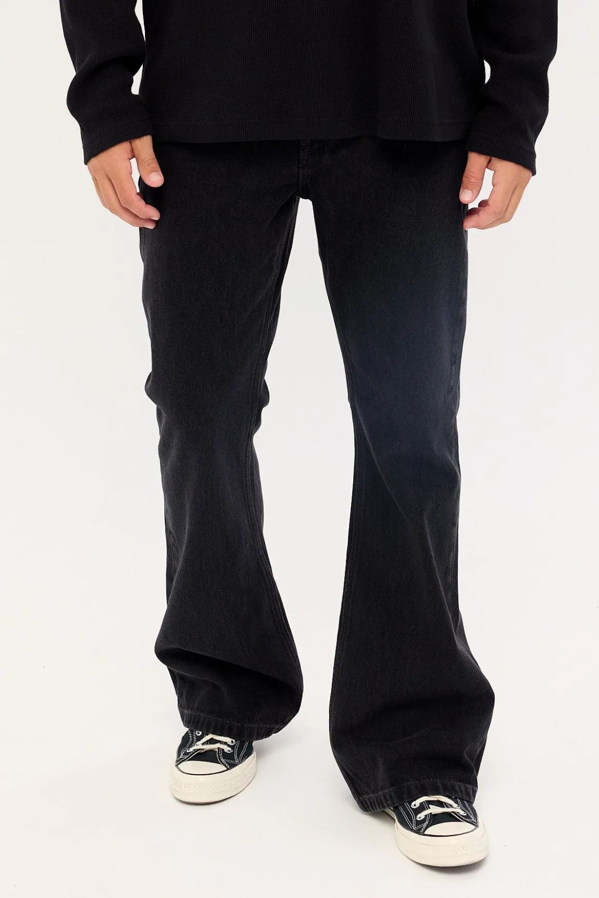A4 Flare Skyler Washed Black