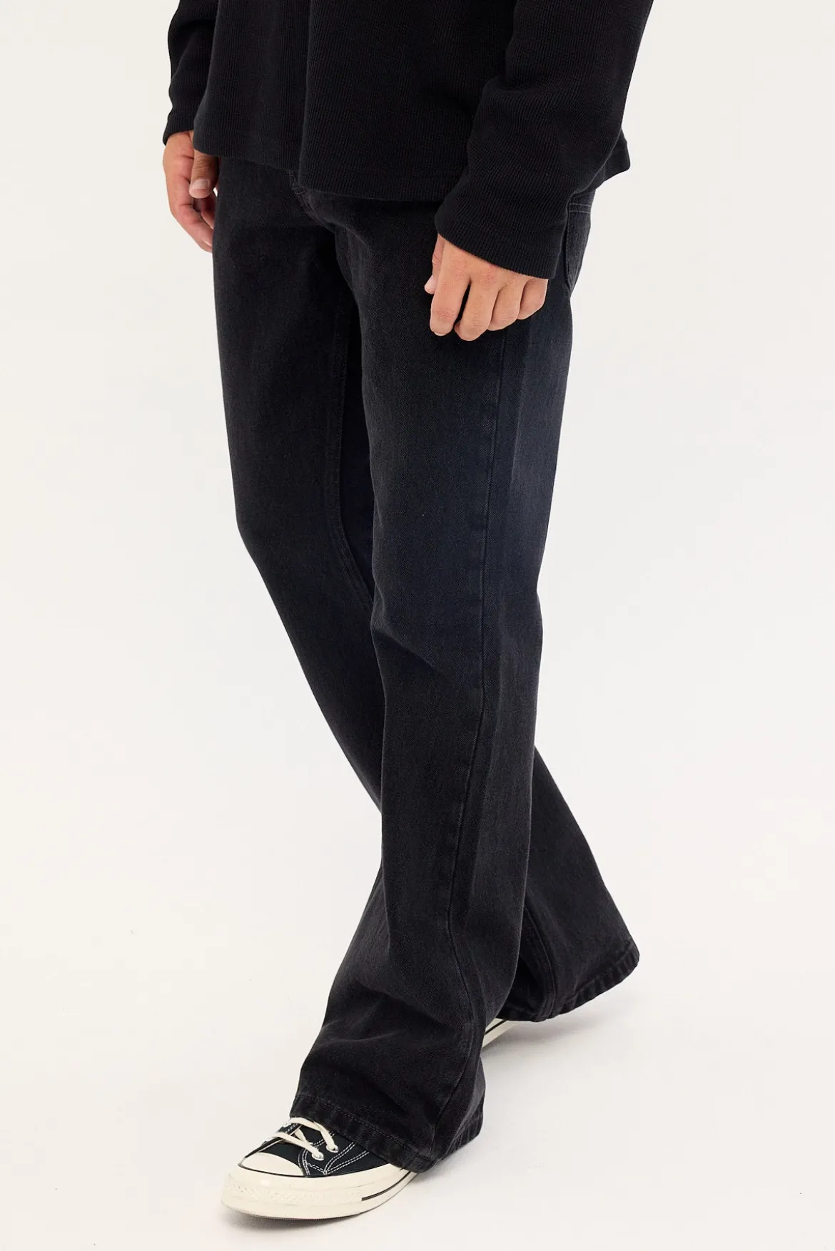 A4 Flare Skyler Washed Black