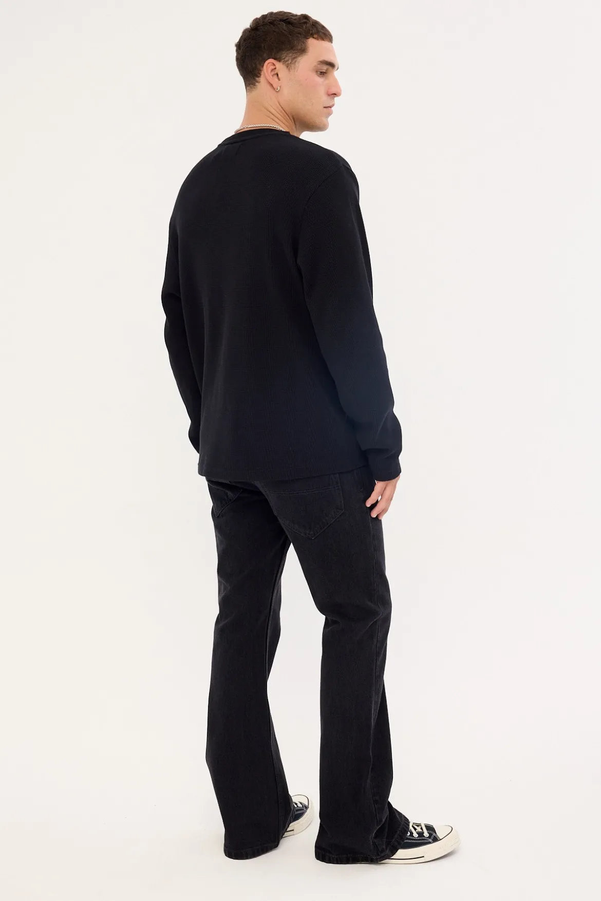 A4 Flare Skyler Washed Black