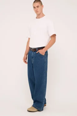 A7 Gavin Mega Baggy Jean Mid Vintage Indigo