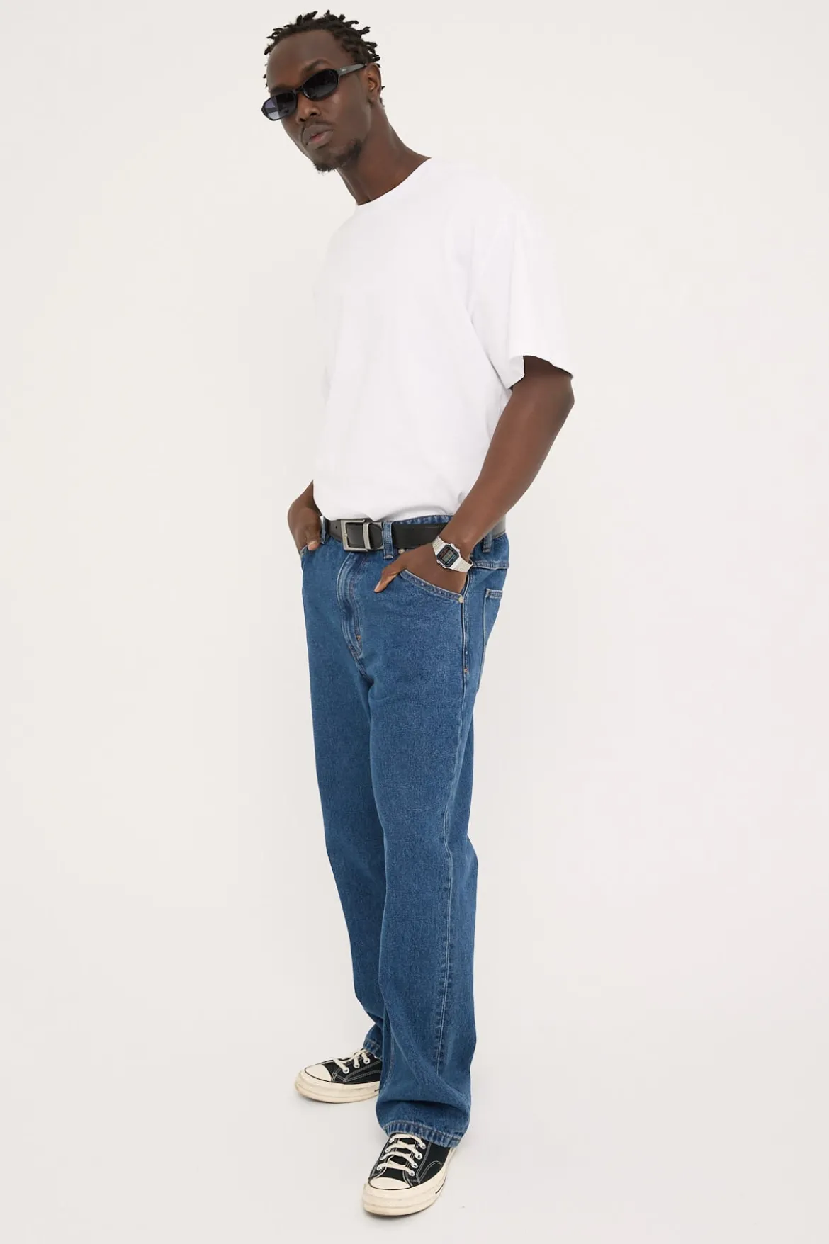 A5 Greg Baggy Jean Mid Vintage Indigo