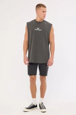 A Haven For The Restless Merch Fit Muscle Tee Merch Black