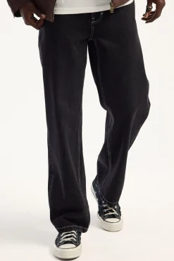 A5 Lance Baggy Jean Washed Black