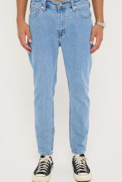 A2 Slim Jean Simon Bleached Vintage Indigo