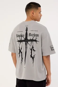 Absolute Loopback Street Tee Pigment Limestone