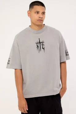 Absolute Loopback Street Tee Pigment Limestone