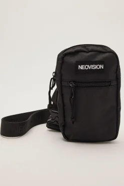 Ace Clip Crossbody Bag Black