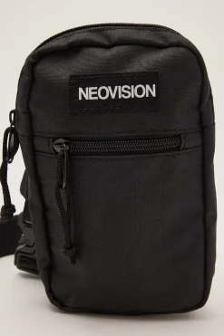 Ace Clip Crossbody Bag Black