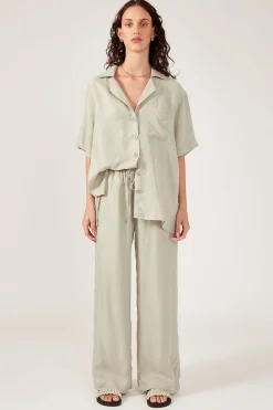 Ace Cupro Pant SLATE