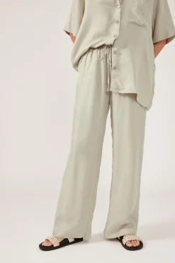 Ace Cupro Pant SLATE