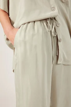 Ace Cupro Pant SLATE