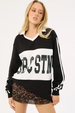 Addison Rugby Jersey Black