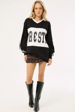 Addison Rugby Jersey Black