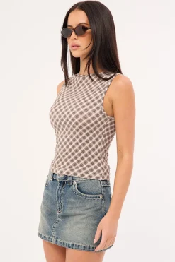 Adorned Check Tank Java