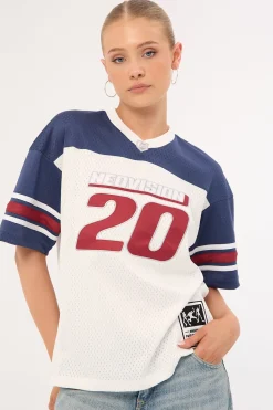 Aether V Neck Jersey White