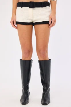 Afterglow Mini Short Porcelain Tweed