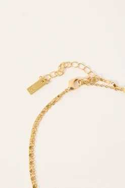 Alba Layered Necklace 2PK 18K Gold Plated