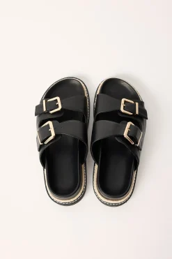 Alder Sandal Black