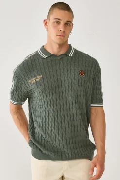 Aldridge Knit Soccer Jersey Dark Green