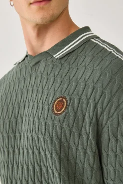 Aldridge Knit Soccer Jersey Dark Green