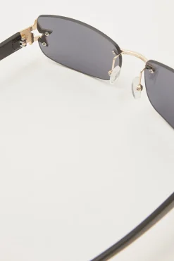Alexis Star Sunglasses Black